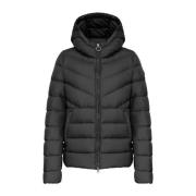 Colmar Vinter huva jacka med quiltat design Black, Dam