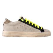 P448 Urban elegans läder sneaker fusion Beige, Dam