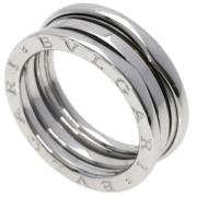 Bvlgari Vintage Pre-owned Vitt guld ringar Gray, Dam