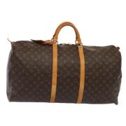 Louis Vuitton Vintage Pre-owned Canvas handvskor Brown, Dam