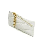 Yves Saint Laurent Vintage Pre-owned Laeder plnbcker White, Dam