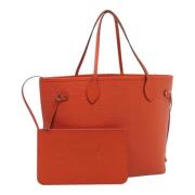 Louis Vuitton Vintage Pre-owned Laeder axelremsvskor Orange, Dam