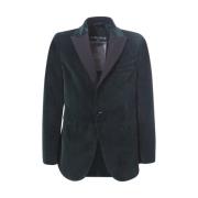 Circolo 1901 Laurel Peak Lapel Jackor Blue, Herr