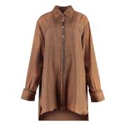 Maison Margiela Blouses & Shirts Brown, Dam