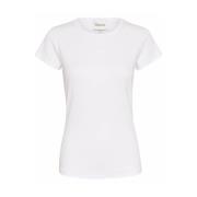 My Essential Wardrobe Klassisk T-shirt MandyMW White, Dam