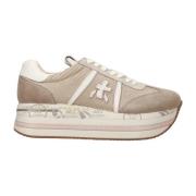 Premiata Beige Sneakers Beige, Dam