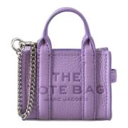 Marc Jacobs Nano Tote Bag Charm Purple, Dam