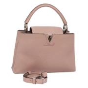 Louis Vuitton Vintage Pre-owned Laeder handvskor Beige, Dam