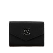 Louis Vuitton Vintage Pre-owned Laeder plnbcker Black, Dam