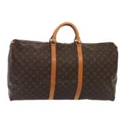 Louis Vuitton Vintage Pre-owned Canvas resvskor Brown, Dam