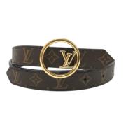 Louis Vuitton Vintage Pre-owned Tyg skrp Brown, Dam