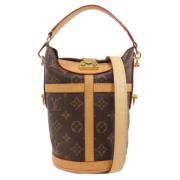 Louis Vuitton Vintage Pre-owned Tyg louis-vuitton-vskor Brown, Dam