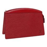 Louis Vuitton Vintage Pre-owned Laeder kuvertvskor Red, Dam