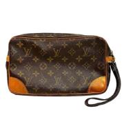 Louis Vuitton Vintage Pre-owned Tyg louis-vuitton-vskor Brown, Dam