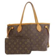 Louis Vuitton Vintage Pre-owned Tyg louis-vuitton-vskor Brown, Dam