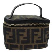 Fendi Vintage Pre-owned Canvas fendi-vskor Brown, Dam