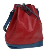 Louis Vuitton Vintage Pre-owned Laeder axelremsvskor Red, Dam