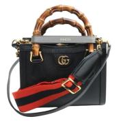 Gucci Vintage Pre-owned Laeder gucci-vskor Black, Dam