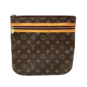 Louis Vuitton Vintage Pre-owned Tyg louis-vuitton-vskor Brown, Dam