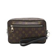 Louis Vuitton Vintage Pre-owned Laeder louis-vuitton-vskor Brown, Herr