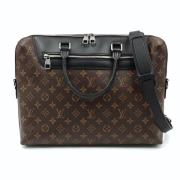 Louis Vuitton Vintage Pre-owned Belagd canvas handvskor Brown, Dam