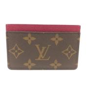 Louis Vuitton Vintage Pre-owned Tyg plnbcker Brown, Dam