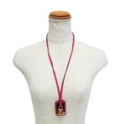 Hermès Vintage Pre-owned Metall halsband Pink, Dam