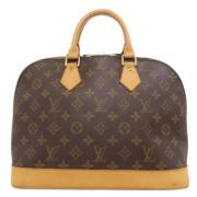 Louis Vuitton Vintage Pre-owned Tyg louis-vuitton-vskor Brown, Dam