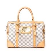 Louis Vuitton Vintage Pre-owned Belagd canvas handvskor White, Dam