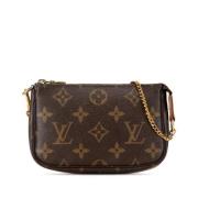 Louis Vuitton Vintage Pre-owned Canvas kuvertvskor Brown, Dam