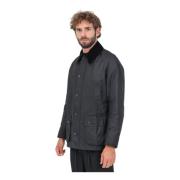 Barbour Svart Ashby Jacka Vinterrock Black, Herr