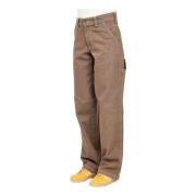 Dickies Bruna Cargo Jeans för Kvinnor Brown, Dam