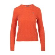 Ralph Lauren Korallröd Tröja Juliana Pullover Red, Dam