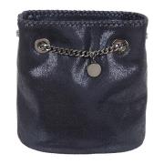 Stella McCartney Blå Cross Body Bucket Väska Blue, Dam