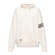 Adidas Originals Sweatshirt med logotyp Beige, Herr