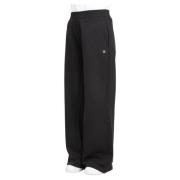 Calvin Klein Jeans Svarta Sweatpants med Calvin Klein Broderi Black, D...