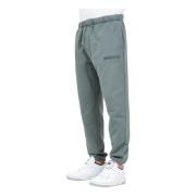 Napapijri Sportiga Gröna Sweatpants för Män Green, Herr