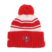 New Era NFL Pom Pom Hat Tampa Bay Buccaneers Red, Herr