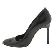 Manolo Blahnik Pre-owned Pre-owned Laeder klackskor Black, Dam