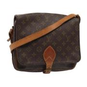 Louis Vuitton Vintage Pre-owned Canvas louis-vuitton-vskor Brown, Dam