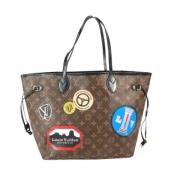 Louis Vuitton Vintage Pre-owned Tyg louis-vuitton-vskor Brown, Dam