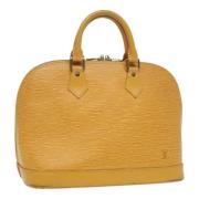 Louis Vuitton Vintage Pre-owned Laeder louis-vuitton-vskor Yellow, Dam