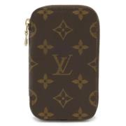 Louis Vuitton Vintage Pre-owned Tyg nyckelhllare Brown, Dam