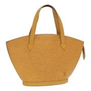 Louis Vuitton Vintage Pre-owned Laeder louis-vuitton-vskor Yellow, Dam