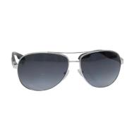 Prada Vintage Pre-owned Plast solglasgon Black, Dam