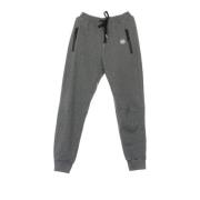 Dolly Noire Mörkgrå Melange Sweatpants Tracksuit Byxor Gray, Herr