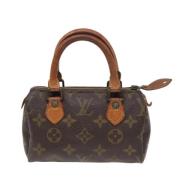 Louis Vuitton Vintage Pre-owned Canvas handvskor Brown, Dam