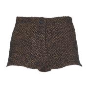 Ottod'Ame Sommarstil Damshorts Brown, Dam