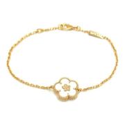 Van Cleef & Arpels Pre-owned Pre-owned Roseguld armband Yellow, Dam