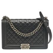 Chanel Vintage Pre-owned Laeder chanel-vskor Black, Dam